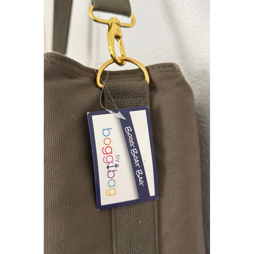 BOGG Boat Bag by Bogg Bag Olive Green Double Handles Adjustable Shoulder Strap - Picture 9 of 16